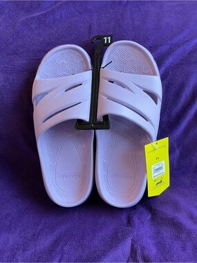 Avia Purple/Lavender Slide Sandals - Size 11
